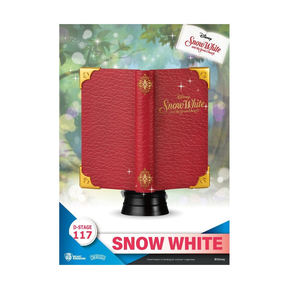 Regno della Bestia Disney La Bella e la Bestia diorama BIANCO NEVE - Serie di libri di storia in D-Stage