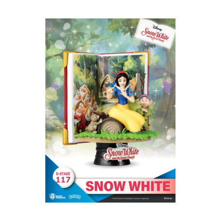 Regno della Bestia Disney La Bella e la Bestia diorama BIANCO NEVE - Serie di libri di storia in D-Stage