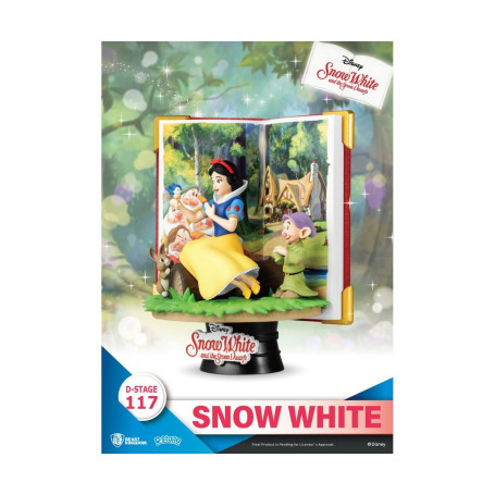 Regno della Bestia Disney La Bella e la Bestia diorama BIANCO NEVE - Serie di libri di storia in D-Stage