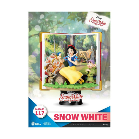 Regno della Bestia Disney La Bella e la Bestia diorama BIANCO NEVE - Serie di libri di storia in D-Stage