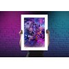 Stampa Sideshow DC Comics - Stampa d'arte Birds of Prey di John Keaveney 46 x 61 cm - non incorniciata