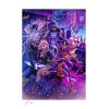 Stampa Sideshow DC Comics - Stampa d'arte Birds of Prey di John Keaveney 46 x 61 cm - non incorniciata