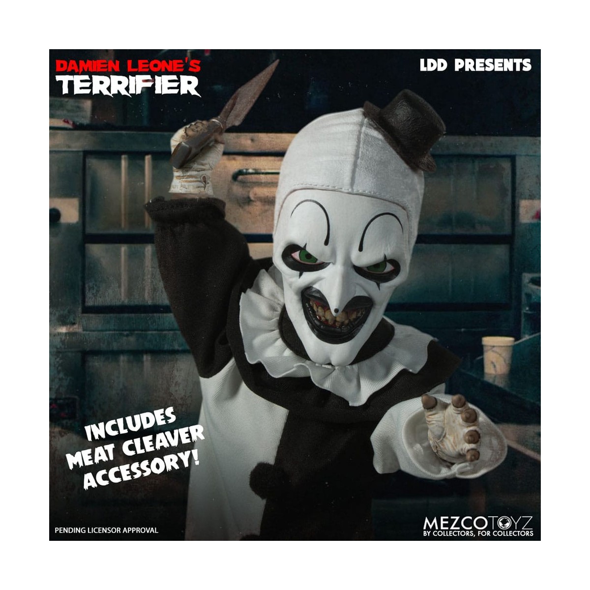 Mezco Bambole Morti Viventi - Art il Clown - Terrificante