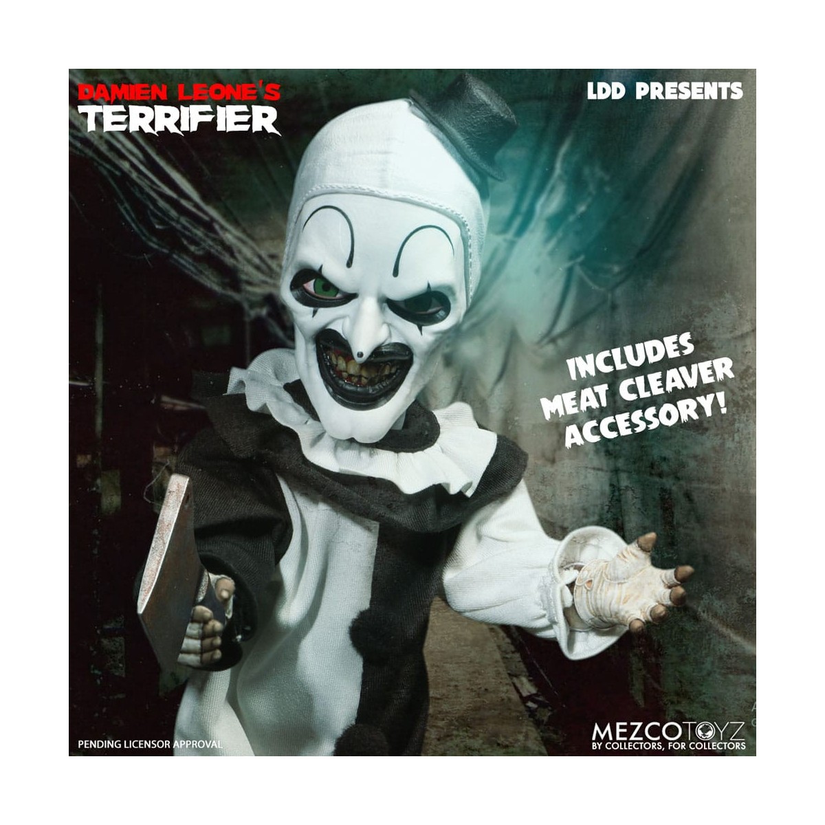 Mezco Bambole Morti Viventi - Art il Clown - Terrificante