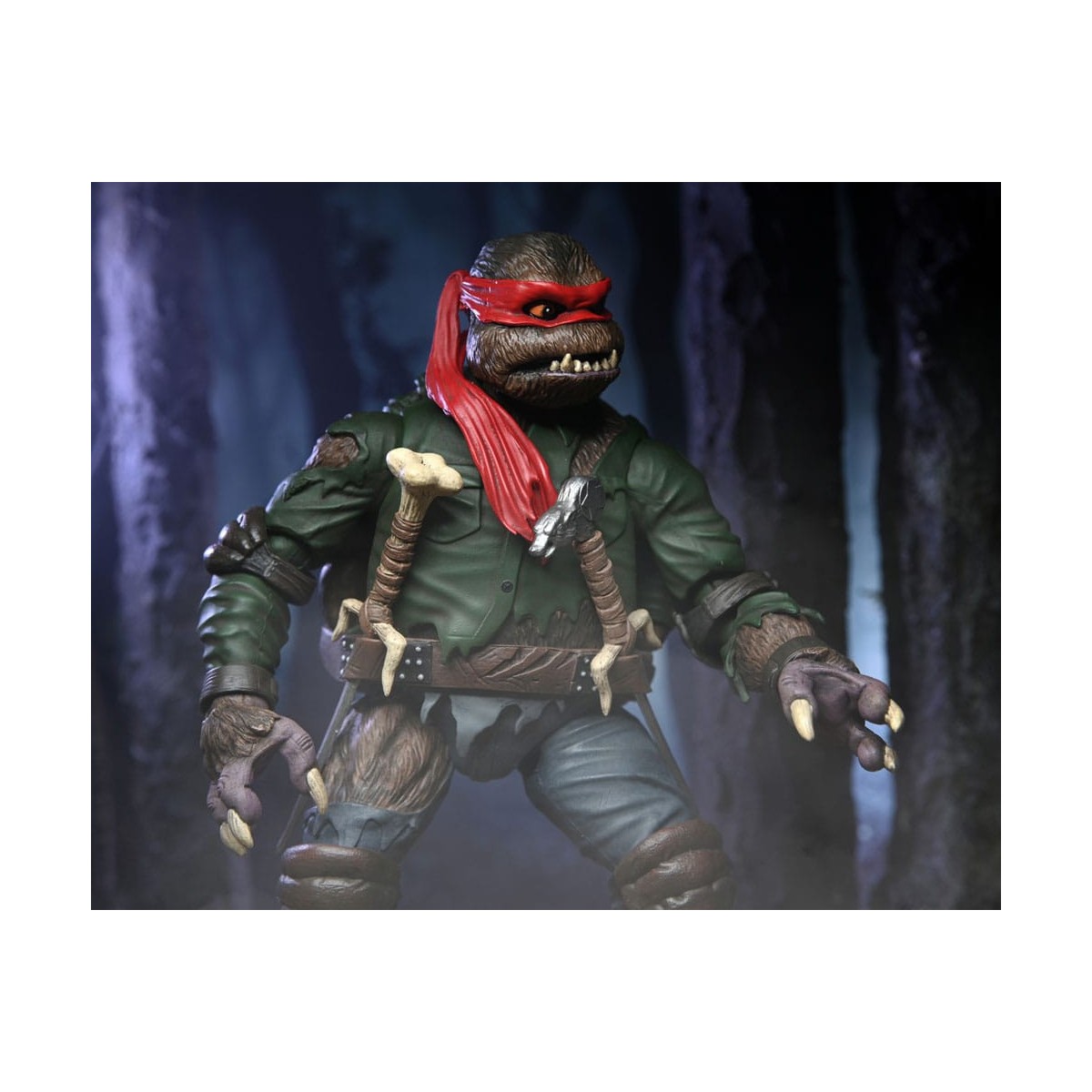 NECA - Raffaello definitivo come Uomo Lupo - Mostri Universali x TMNT