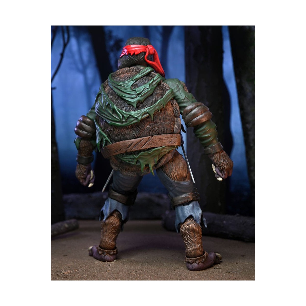 NECA - Raffaello definitivo come Uomo Lupo - Mostri Universali x TMNT