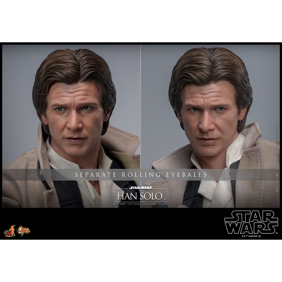 Hot Toys Star Wars Il Ritorno dello Jedi - Movie Masterpiece 1/6 Han Solo