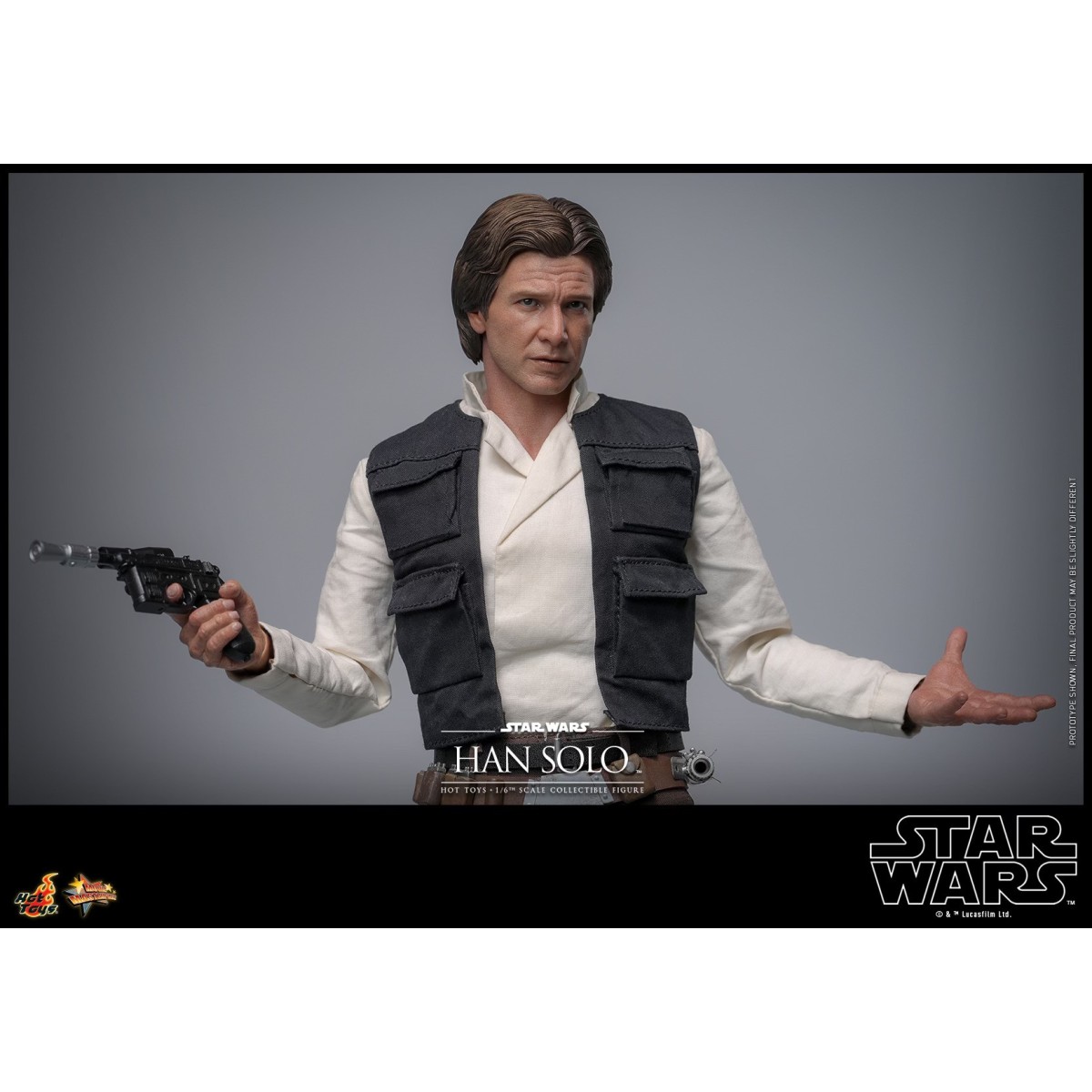 Hot Toys Star Wars Il Ritorno dello Jedi - Movie Masterpiece 1/6 Han Solo