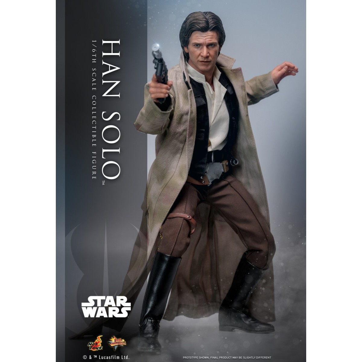 Hot Toys Star Wars Il Ritorno dello Jedi - Movie Masterpiece 1/6 Han Solo