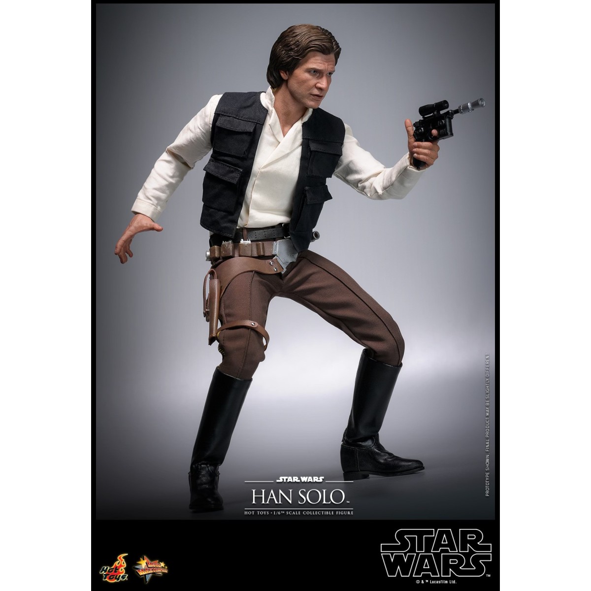 Hot Toys Star Wars Il Ritorno dello Jedi - Movie Masterpiece 1/6 Han Solo