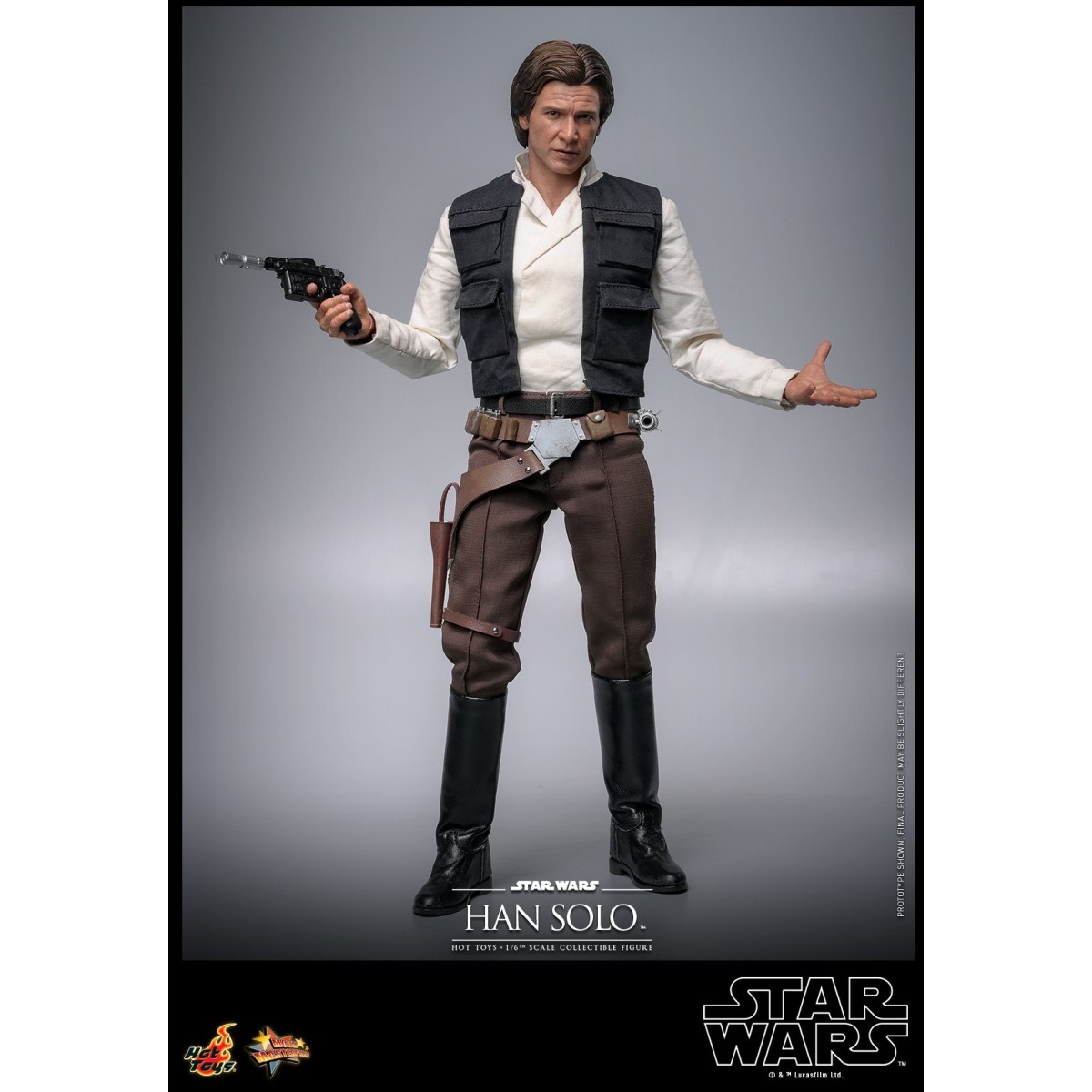 Hot Toys Star Wars Il Ritorno dello Jedi - Movie Masterpiece 1/6 Han Solo
