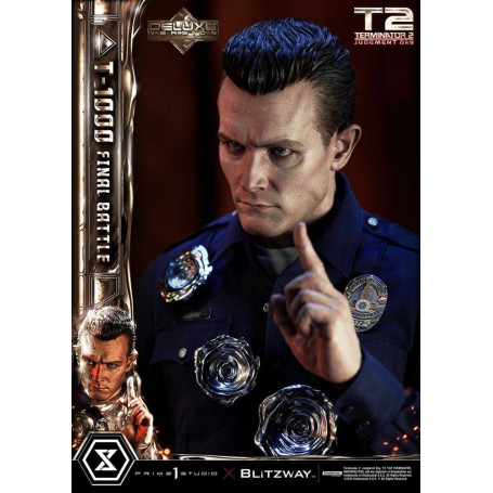Prime 1 - Terminator 2 Il Giorno del Giudizio T-1000 Battaglia Finale Versione Bonus Deluxe - Museo Masterline Serie 1/3