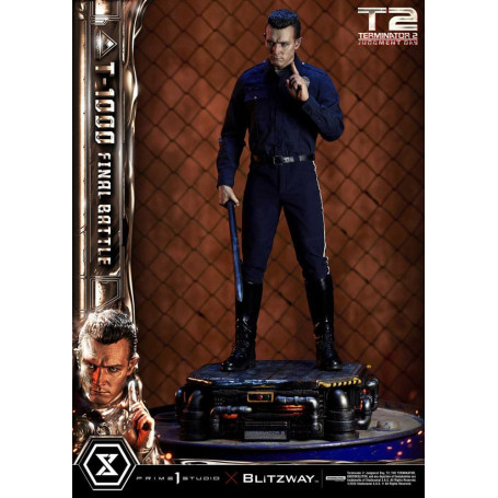 Prime 1 - Terminator 2 Il Giorno del Giudizio T-1000 Battaglia Finale Versione Bonus Deluxe - Museo Masterline Serie 1/3