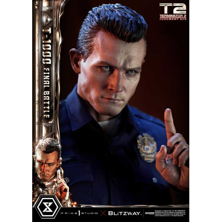 Prime 1 - Terminator 2 Il Giorno del Giudizio T-1000 Battaglia Finale Versione Bonus Deluxe - Museo Masterline Serie 1/3