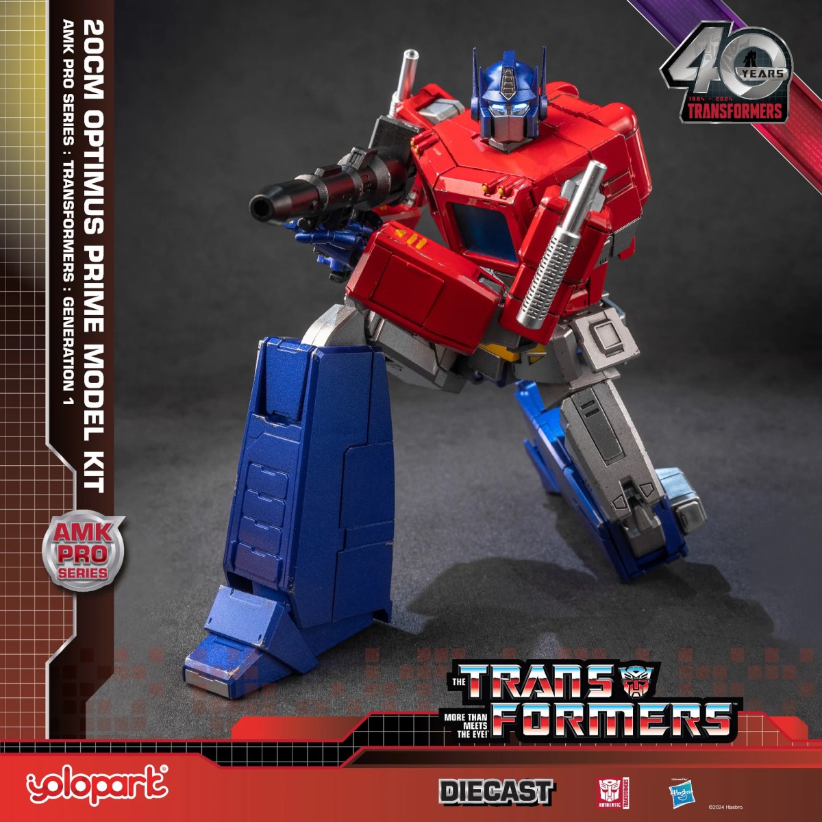 Yolopark - Transformers OPTIMUS PRIME - Generazione Uno AMK Serie PRO Model Kit