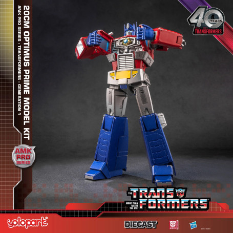 Yolopark - Transformers OPTIMUS PRIME - Generazione Uno AMK Serie PRO Model Kit