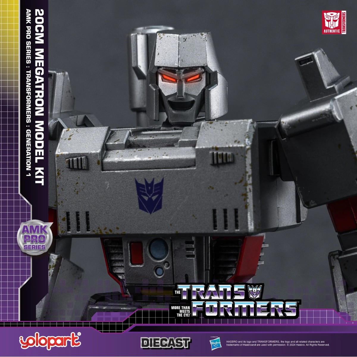 Yolopark - Transformers MEGATRON - Generazione Uno AMK PRO Series Model Kit