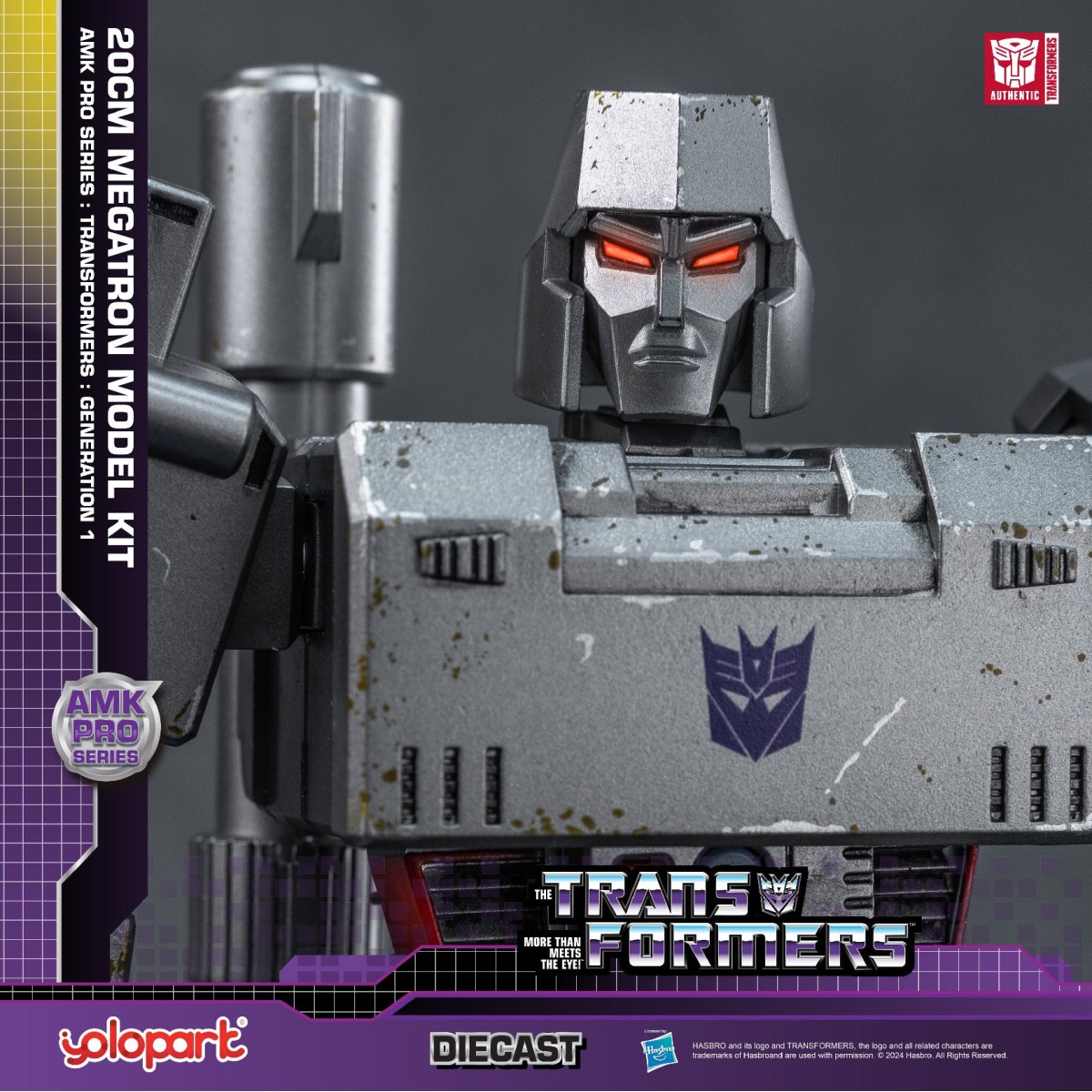 Yolopark - Transformers MEGATRON - Generazione Uno AMK PRO Series Model Kit