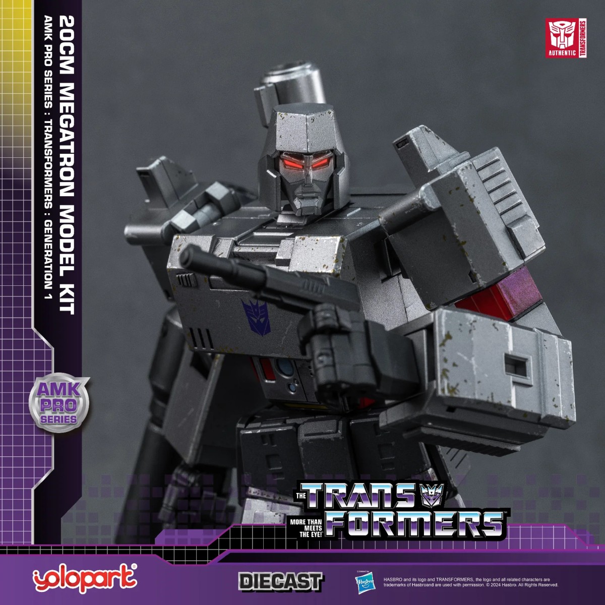 Yolopark - Transformers MEGATRON - Generazione Uno AMK PRO Series Model Kit