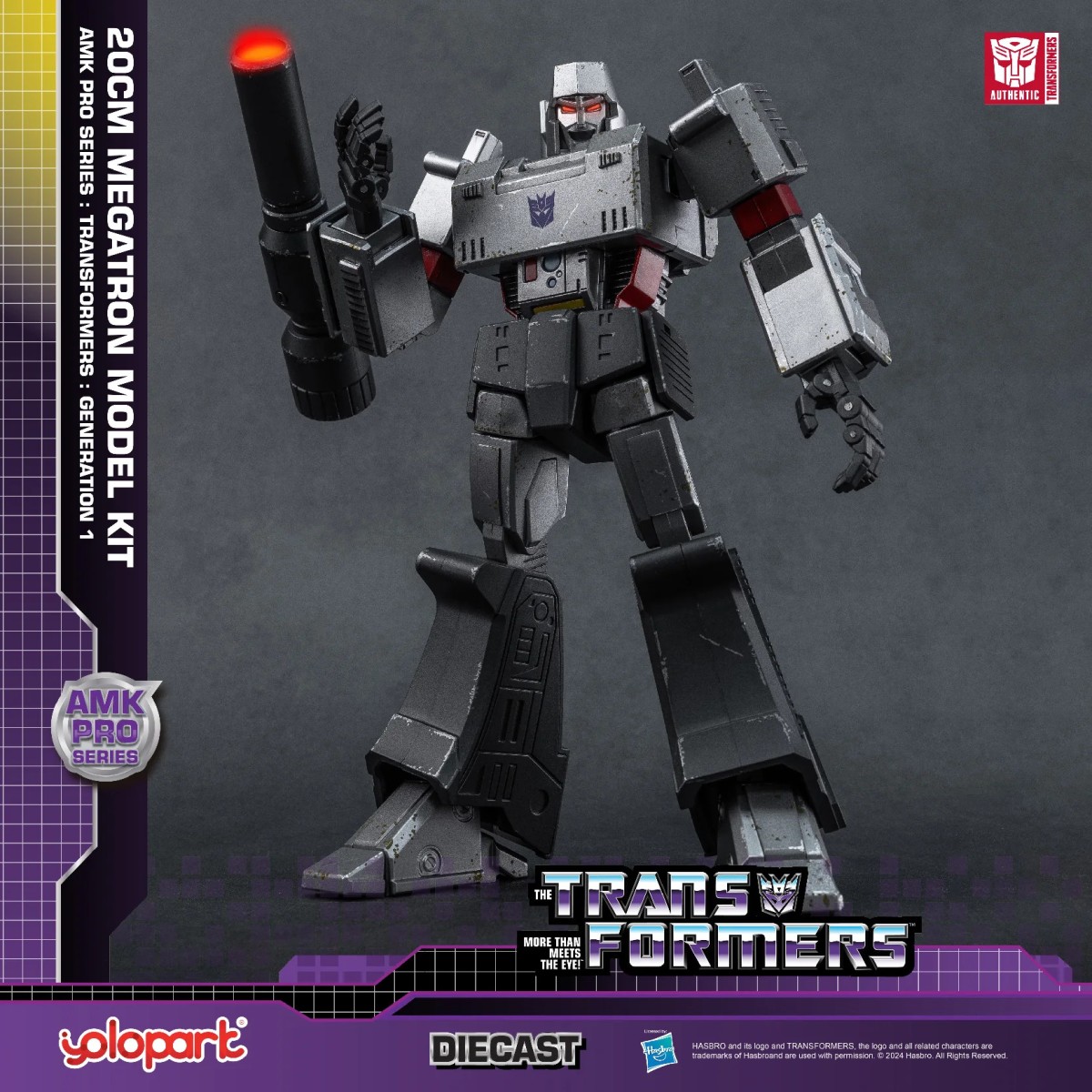 Yolopark - Transformers MEGATRON - Generazione Uno AMK PRO Series Model Kit