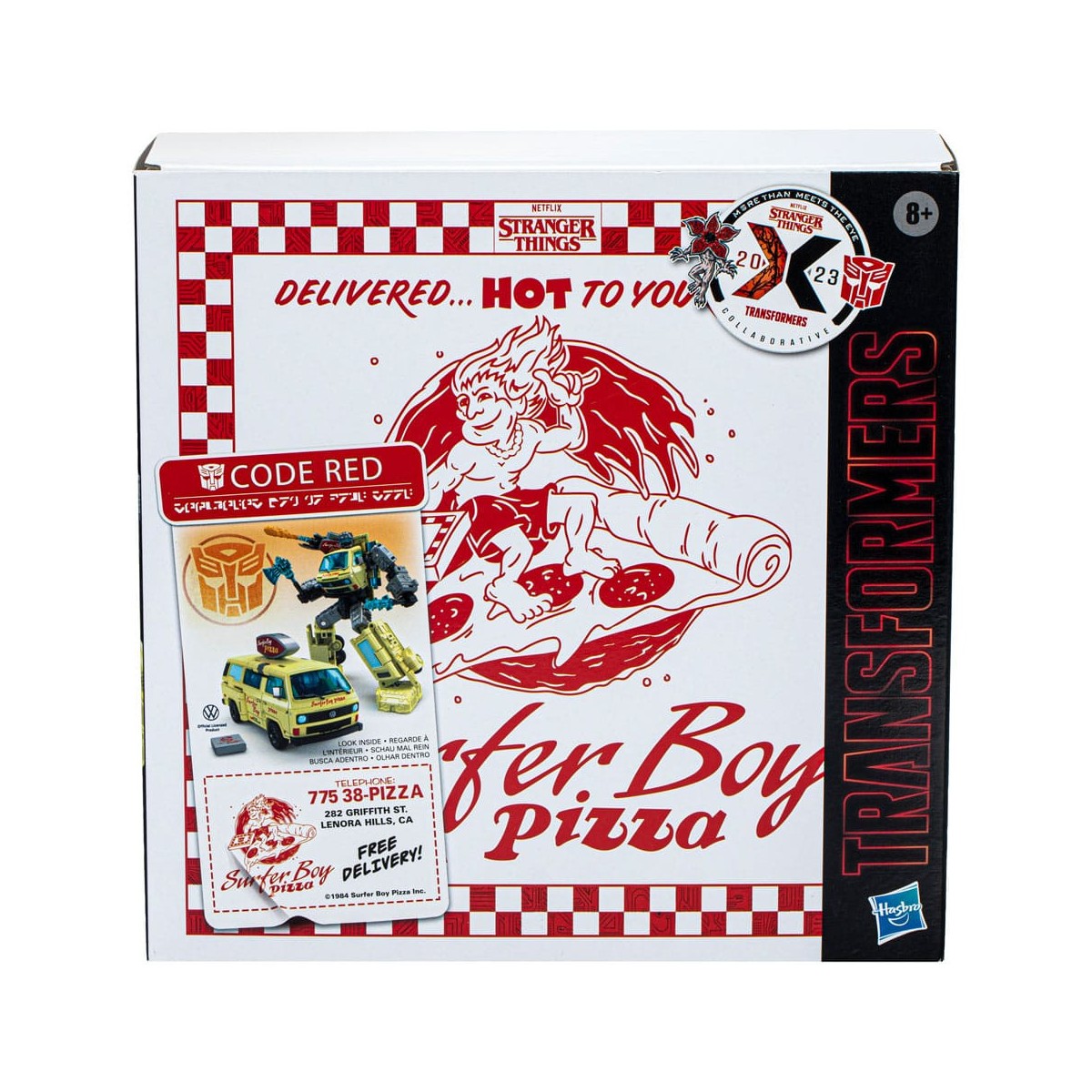 Hasbro - Transformers X Stranger Things - Codice rosso