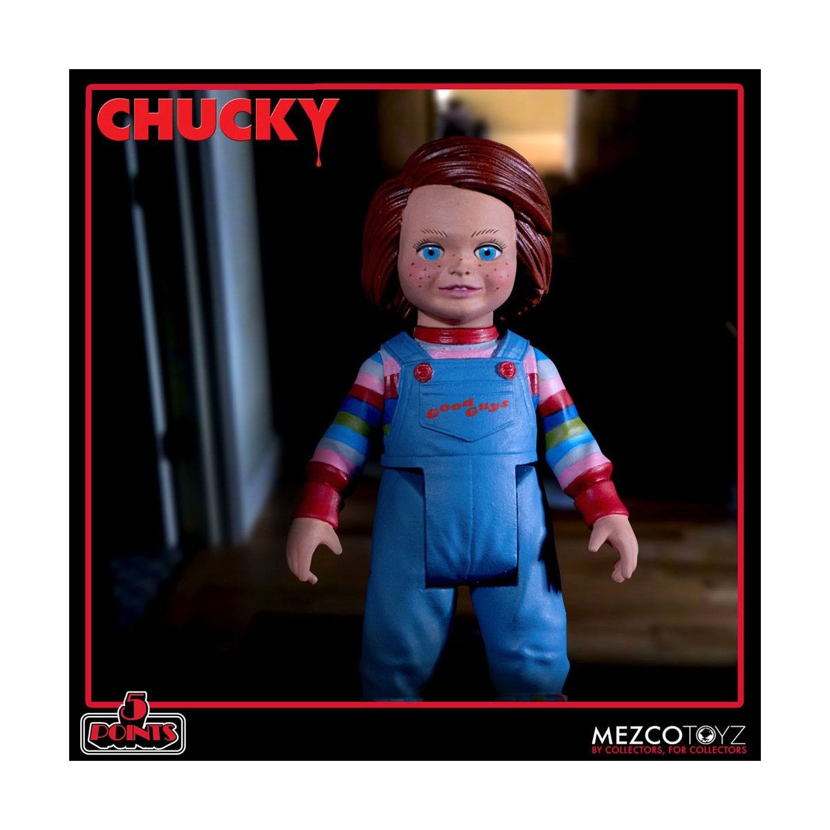 Mezco 5 Punti - Set di figure Chucky Deluxe - Gioco da ragazzi