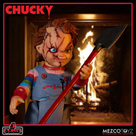 Mezco 5 Punti - Set di figure Chucky Deluxe - Gioco da ragazzi