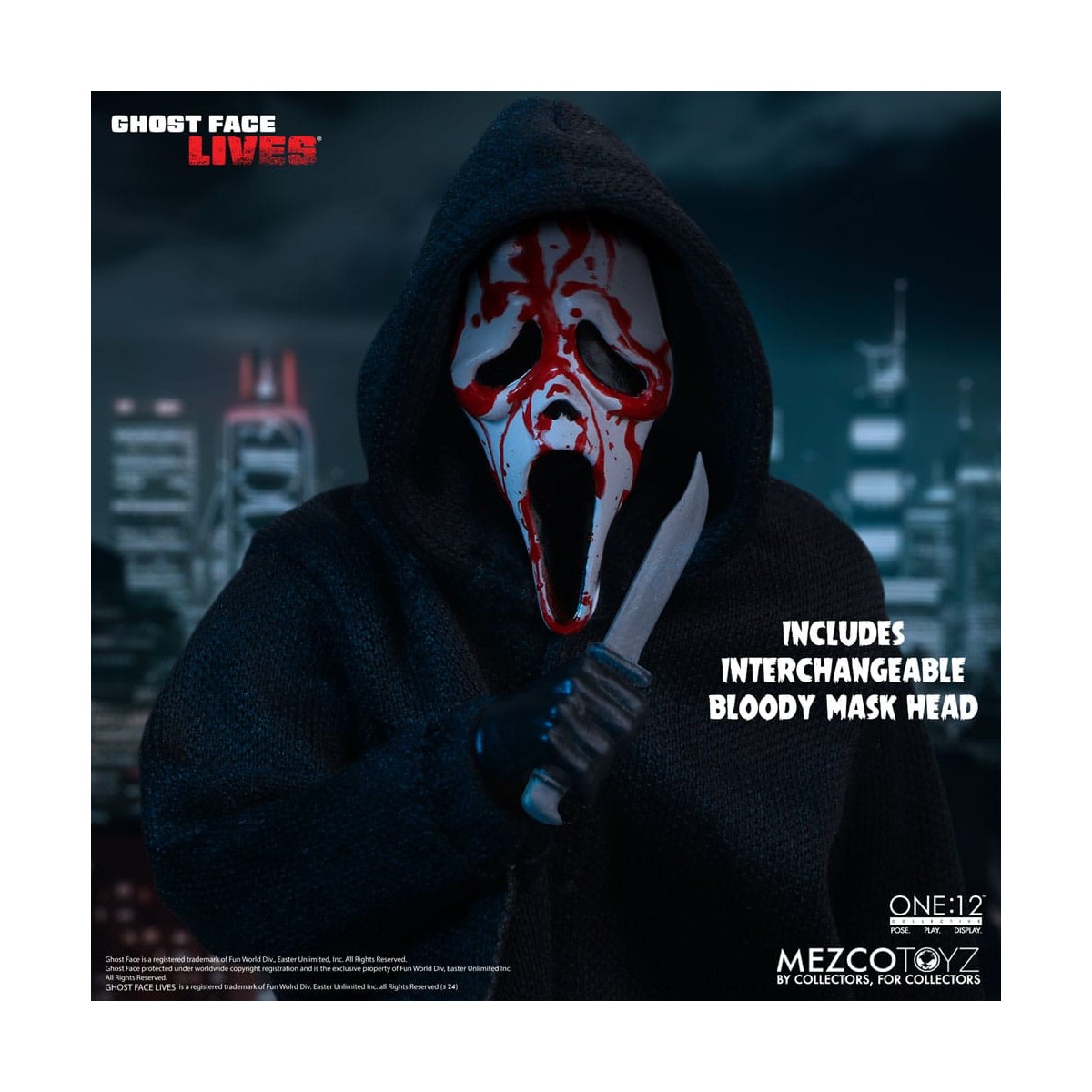 Mezco One 12 - Ghostface Vive - Urlo
