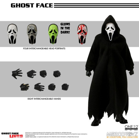 Mezco One 12 - Ghostface Vive - Urlo
