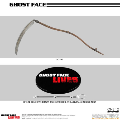 Mezco One 12 - Ghostface Vive - Urlo