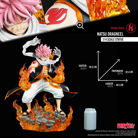 Kitsune - Statua NATSU 1/4 - Fairy Tail