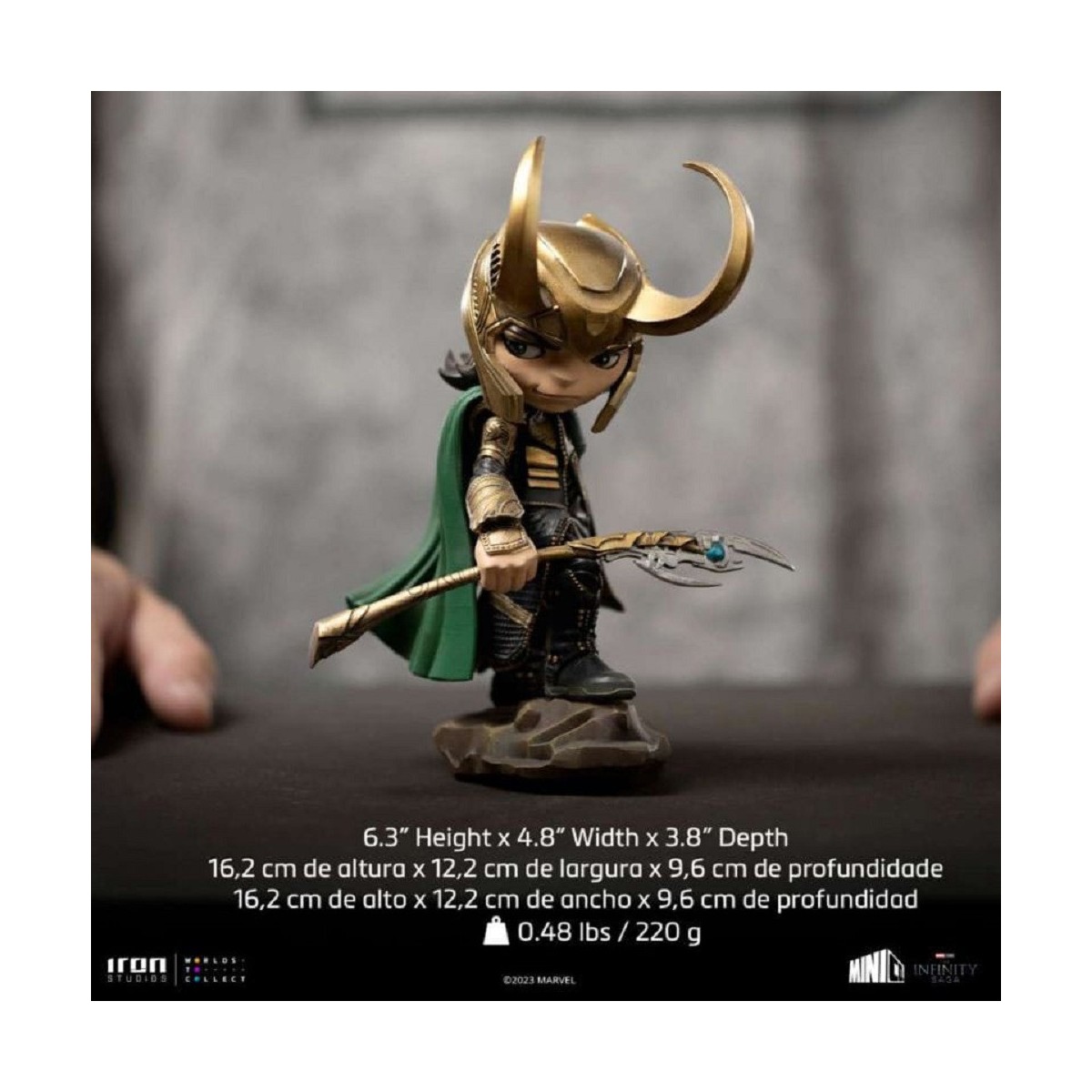 Iron Studios - Marvel The Infinity Saga - Loki Mini Co.Heroes PVC