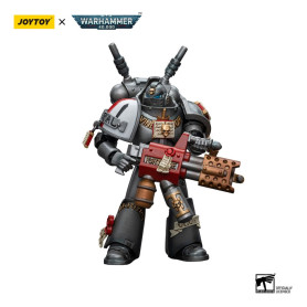 JoyToy Space marines - Cavalieri grigi - Squadra intercettori con inceneritore 1/18 - Warhammer 40K