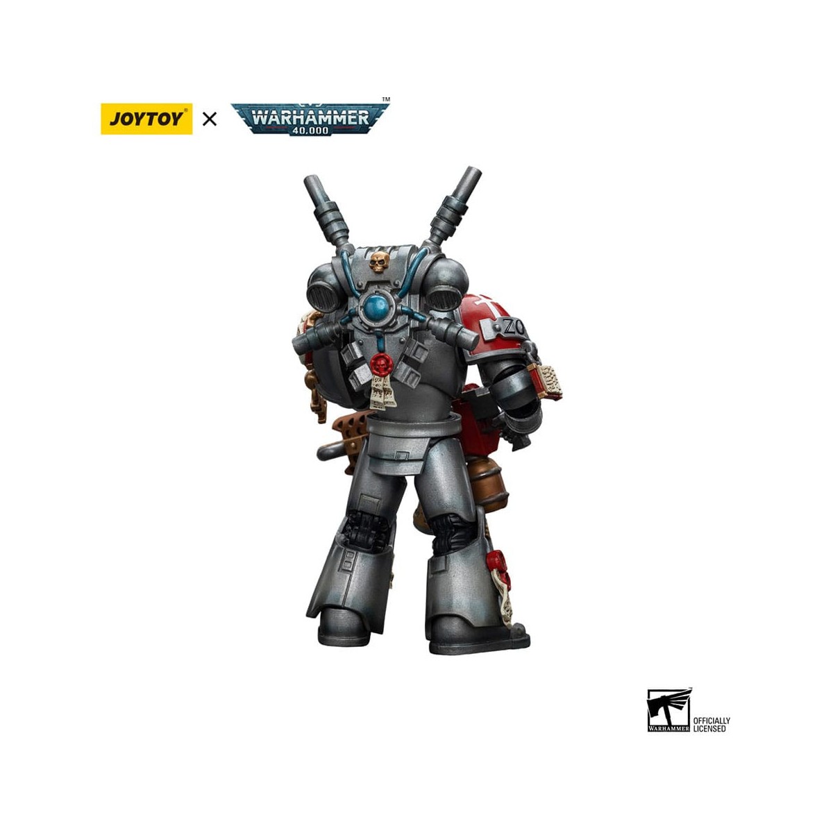 JoyToy Space marines - Cavalieri grigi - Squadra intercettori con inceneritore 1/18 - Warhammer 40K