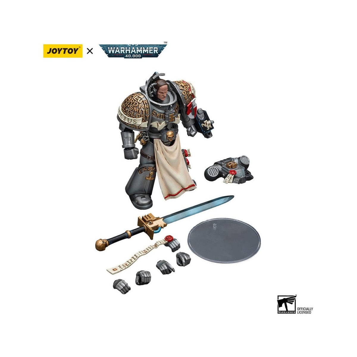 JoyToy Space marines - Cavalieri Grigi - Squadra d'assalto Justicar 1/18 - Warhammer 40K