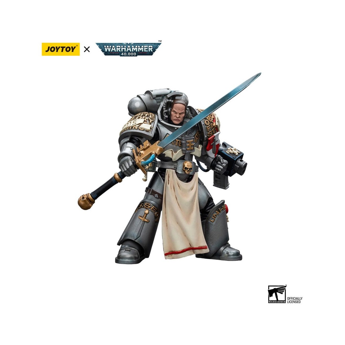 JoyToy Space marines - Cavalieri Grigi - Squadra d'assalto Justicar 1/18 - Warhammer 40K