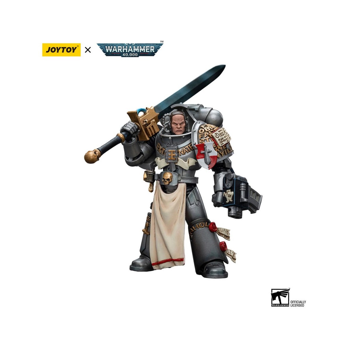 JoyToy Space marines - Cavalieri Grigi - Squadra d'assalto Justicar 1/18 - Warhammer 40K