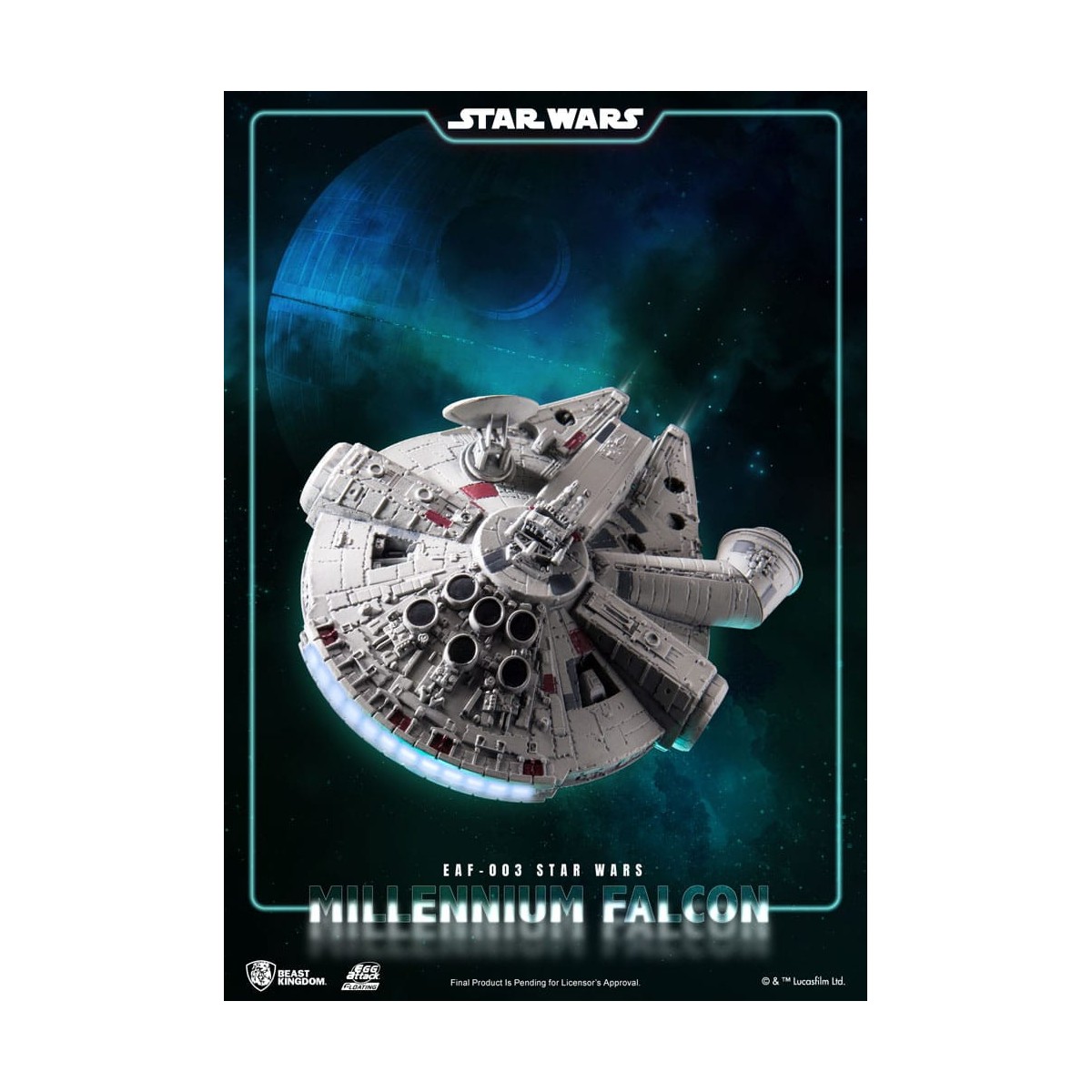 Regno delle bestie - Attacco delle uova del Millennium Falcon galleggiante - Star Wars L'Impero colpisce ancora