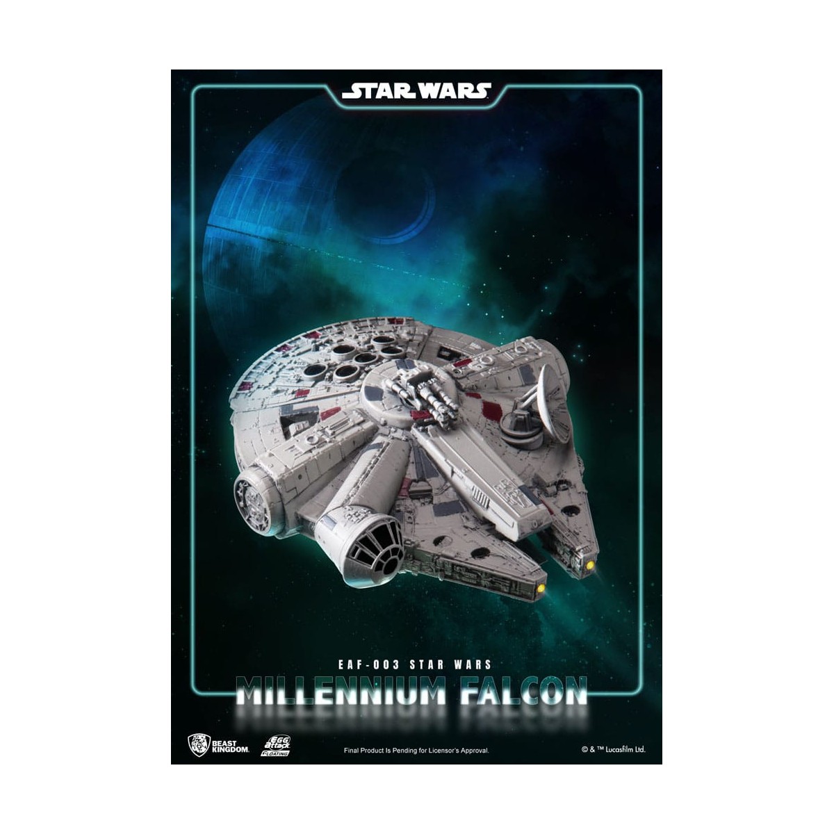 Regno delle bestie - Attacco delle uova del Millennium Falcon galleggiante - Star Wars L'Impero colpisce ancora