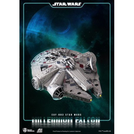 Regno delle bestie - Attacco delle uova del Millennium Falcon galleggiante - Star Wars L'Impero colpisce ancora