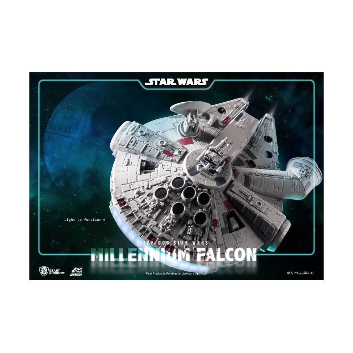 Regno delle bestie - Attacco delle uova del Millennium Falcon galleggiante - Star Wars L'Impero colpisce ancora
