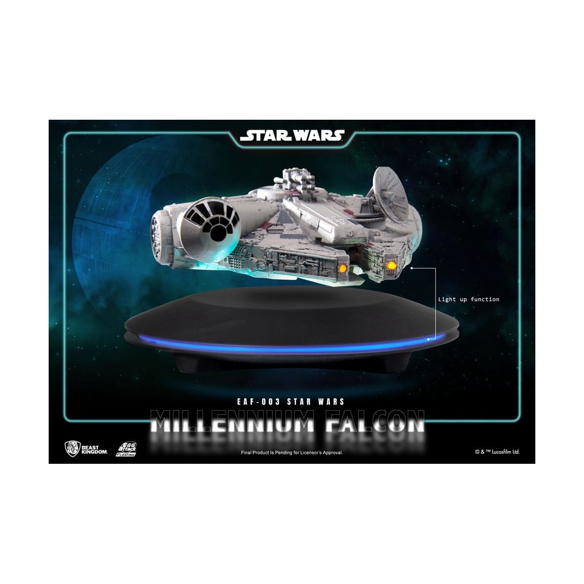 Regno delle bestie - Attacco delle uova del Millennium Falcon galleggiante - Star Wars L'Impero colpisce ancora