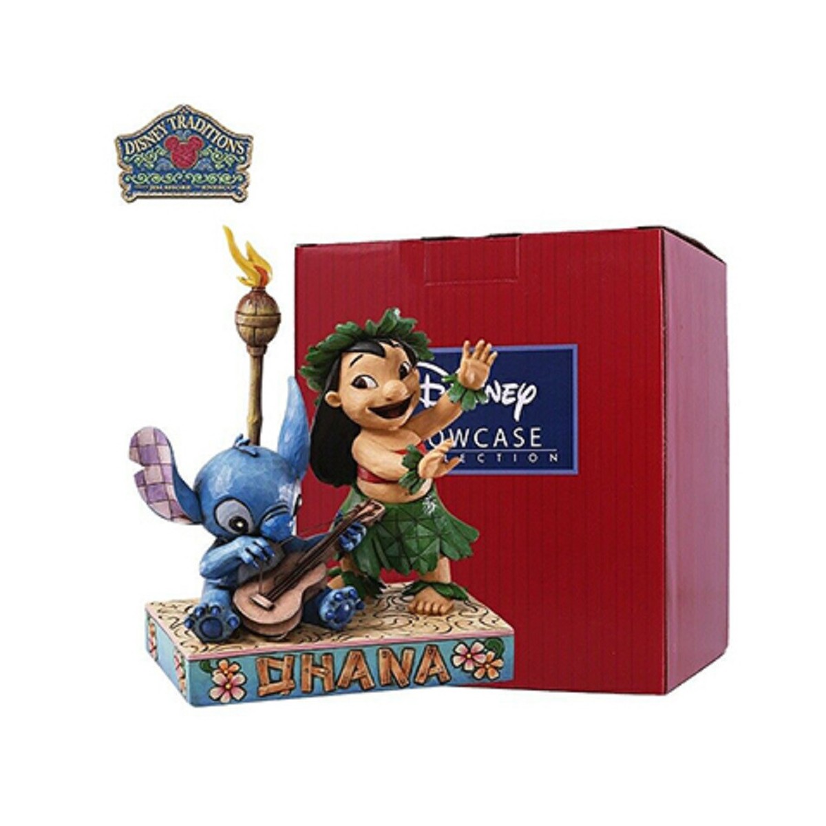 Enesco - Tradizione Disney di Jim Shore - Lilo e Stich Ohana