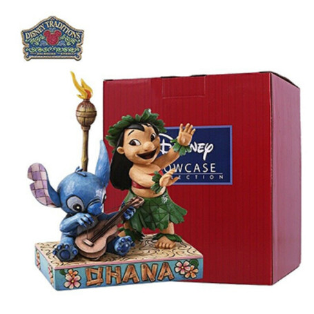 Enesco - Tradizione Disney di Jim Shore - Lilo e Stich Ohana