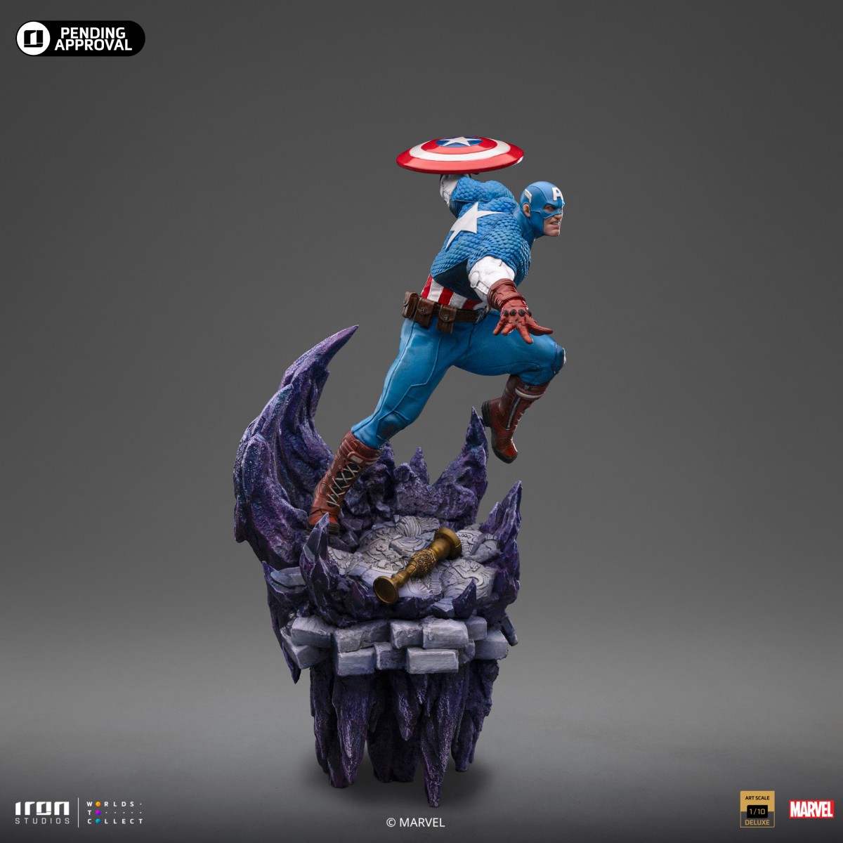 Iron Studios Marvel - Capitan America - Deluxe Art Scala 1/10