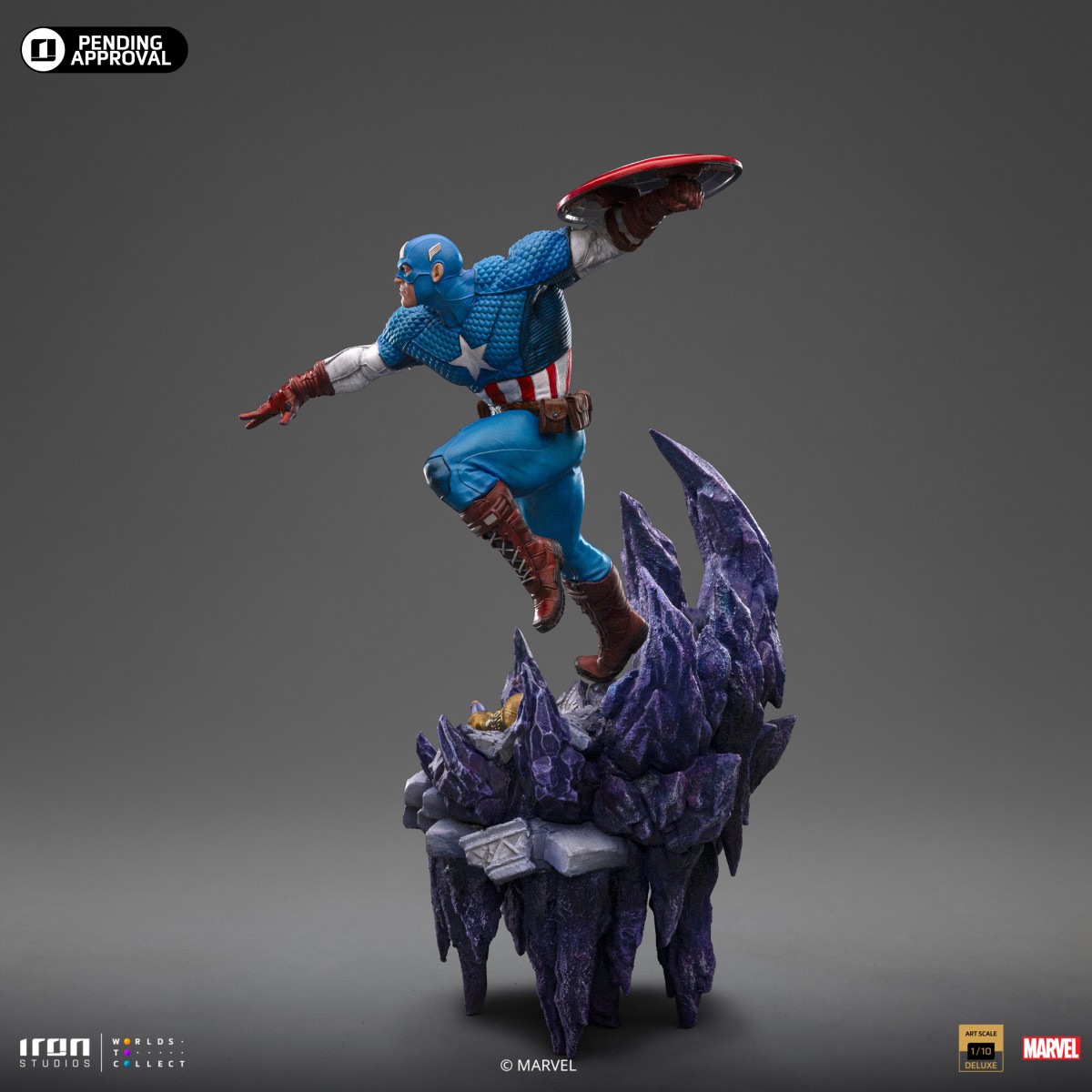 Iron Studios Marvel - Capitan America - Deluxe Art Scala 1/10