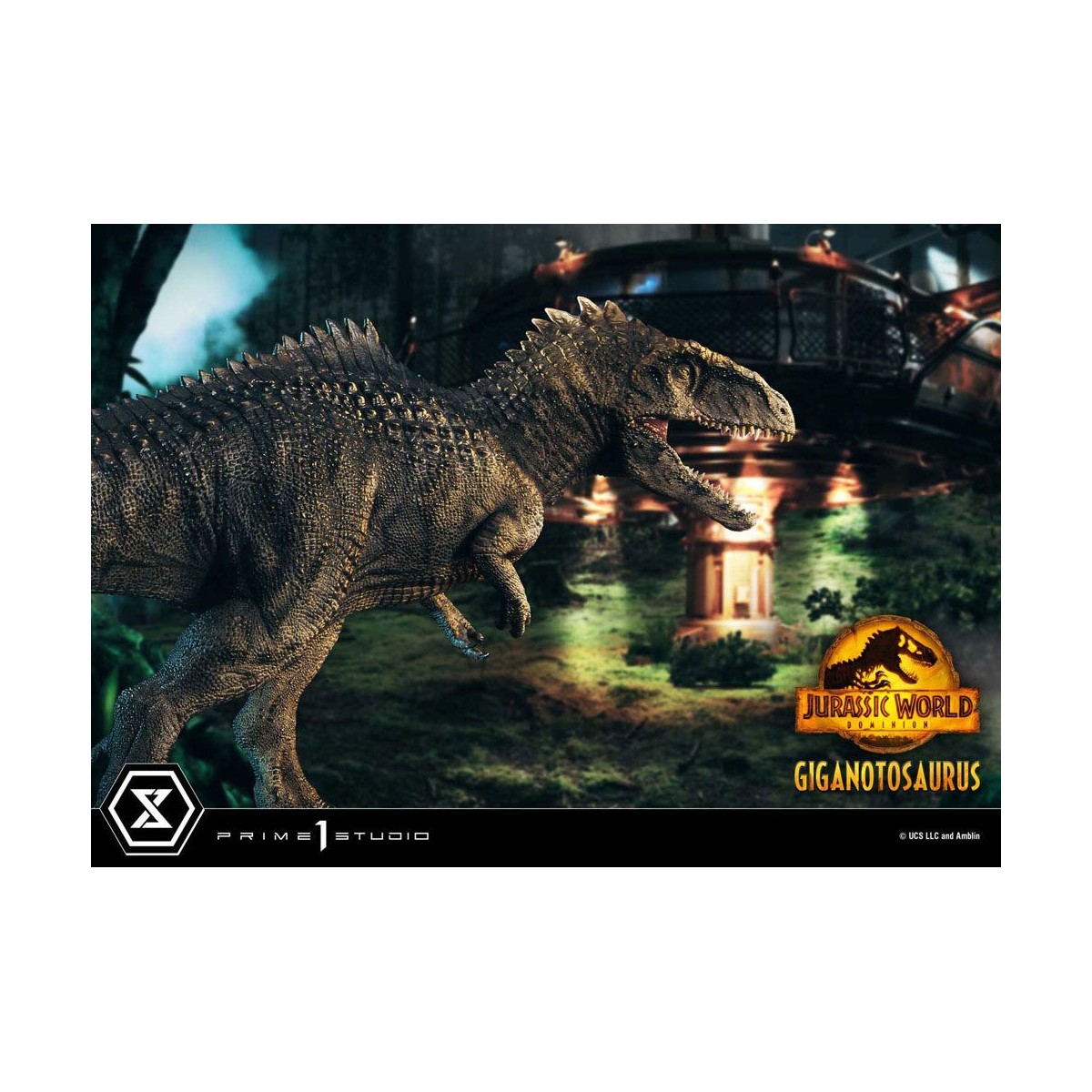 Prime 1 Studio - Jurassic World: The Next World - Statua Giganotosaurus 1:38
