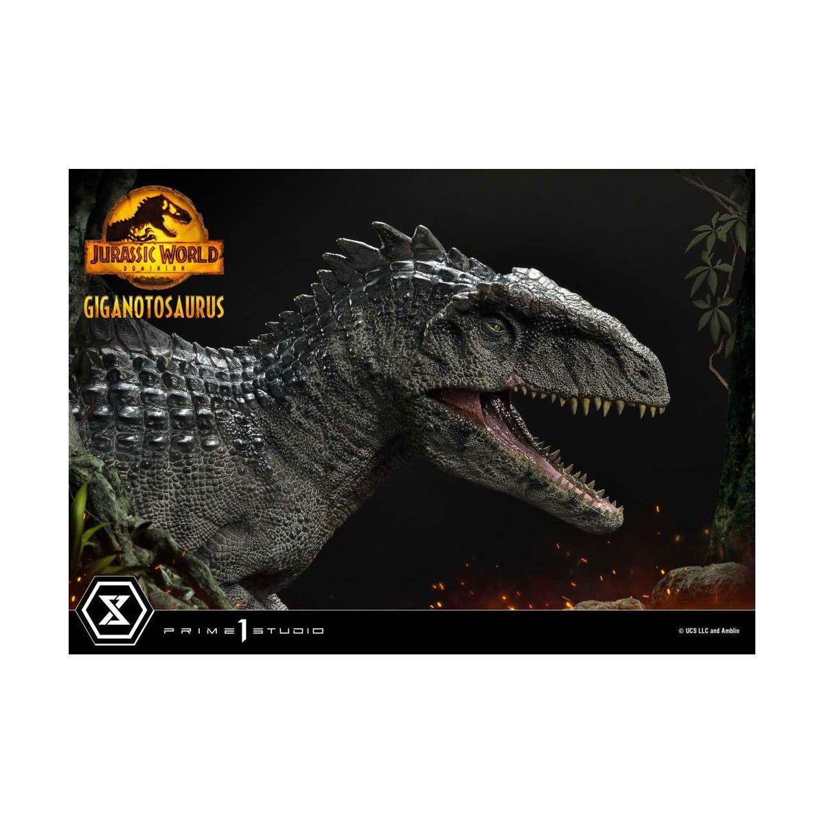 Prime 1 Studio - Jurassic World: The Next World - Statua Giganotosaurus 1:38