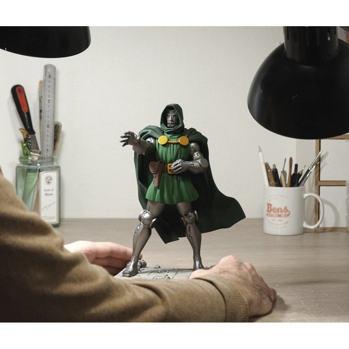 Statua Semic Heritage Collection - Marvel Dr. Doom - Fatalis 1/8