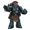 JoyToy Space marines - Figli di Horus - Sergente della squadra tattica MKIV con pugno di potere 1/18 - Warhammer 40K